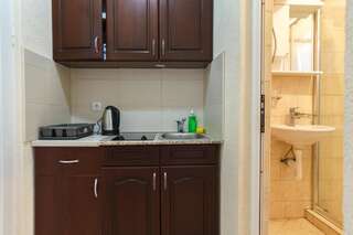 Апартаменты Apartments Lora Бар Номер-студио с видом на сад-11